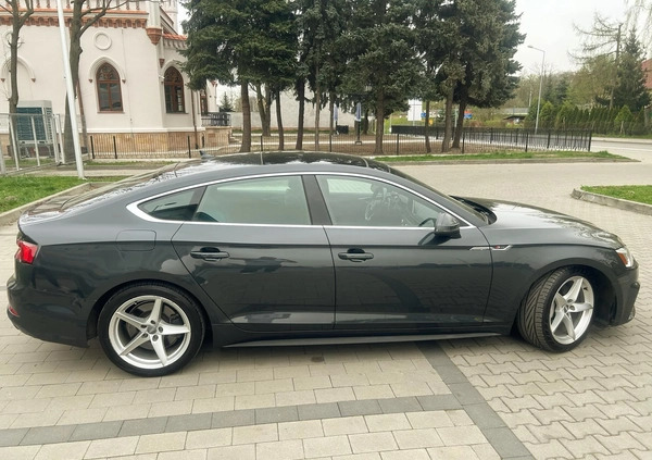 Audi A5 cena 119499 przebieg: 112500, rok produkcji 2018 z Tarnów małe 667